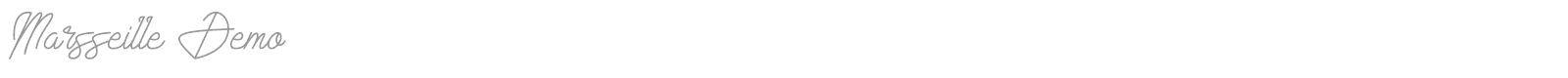 Marsseille font preview